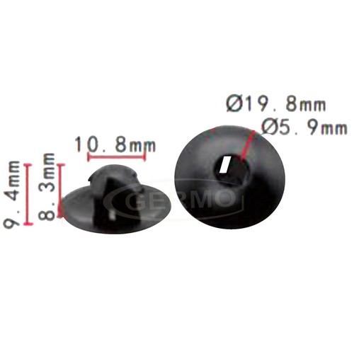 Befestigungs clip - , befestigungs-clip