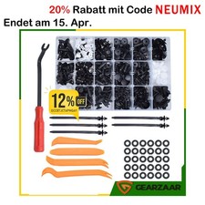 435Tlg Befestigung Niete Clips