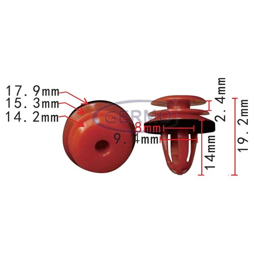 Befestigungs clip - x, befestigungs-clip