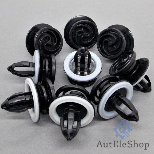 15x türverkleidung clips - türverkleidung,