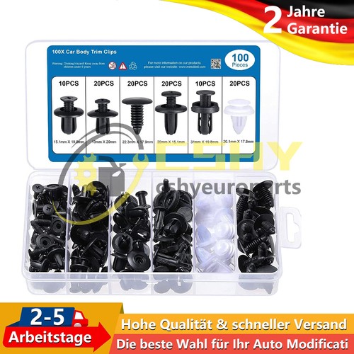 100 teiliges clip set für - clip-set,