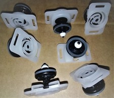 10x Türverkleidung Clips &