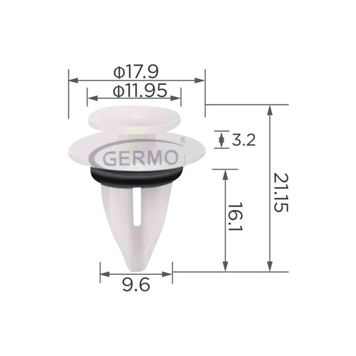 Befestigungs clip - x, befestigungs-clip