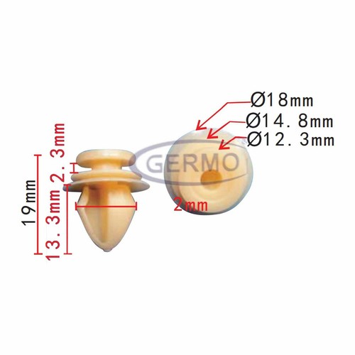 Befestigungs clip - x, befestigungs-clip