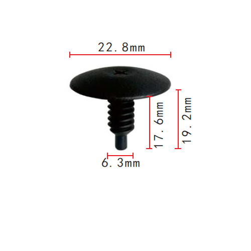 Befestigungs clip - 10, x