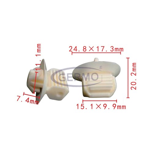 Befestigungs clip - 10, befestigungs-clip